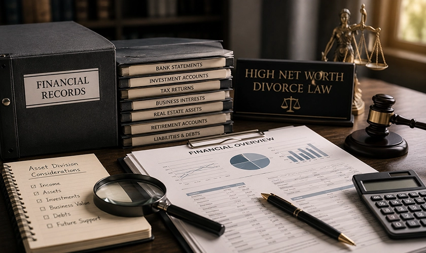 Key Financial Records in High Net Worth Divorce Cases